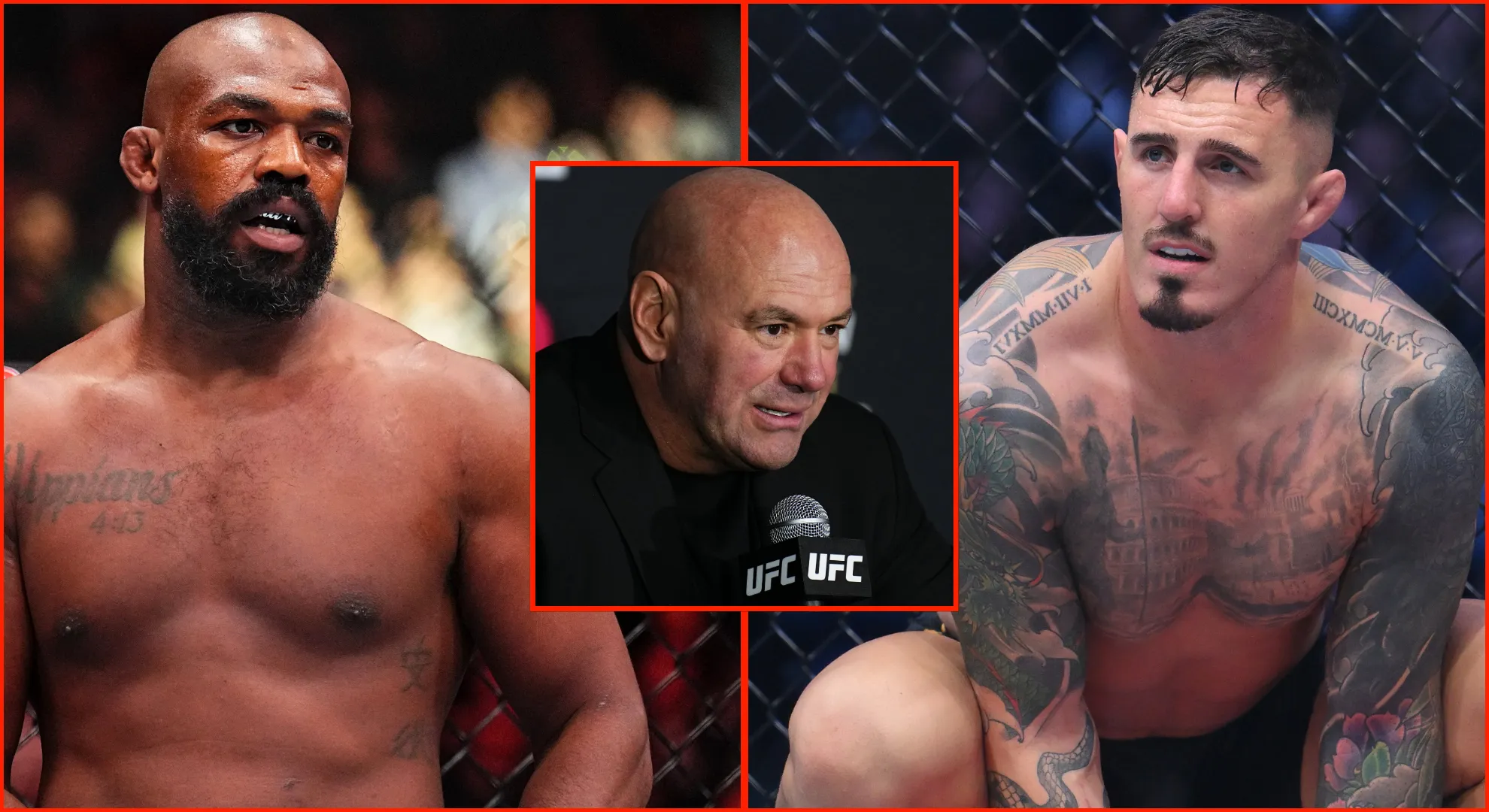 "Kita akan lanjut"... Dana White menetapkan tenggat waktu pertarungan definitif Jon Jones vs Tom Aspinall
