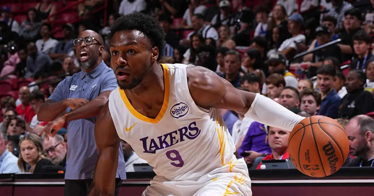 Bronny James bersinar dalam kekalahan Lakers di Liga Musim Panas dari Clippers