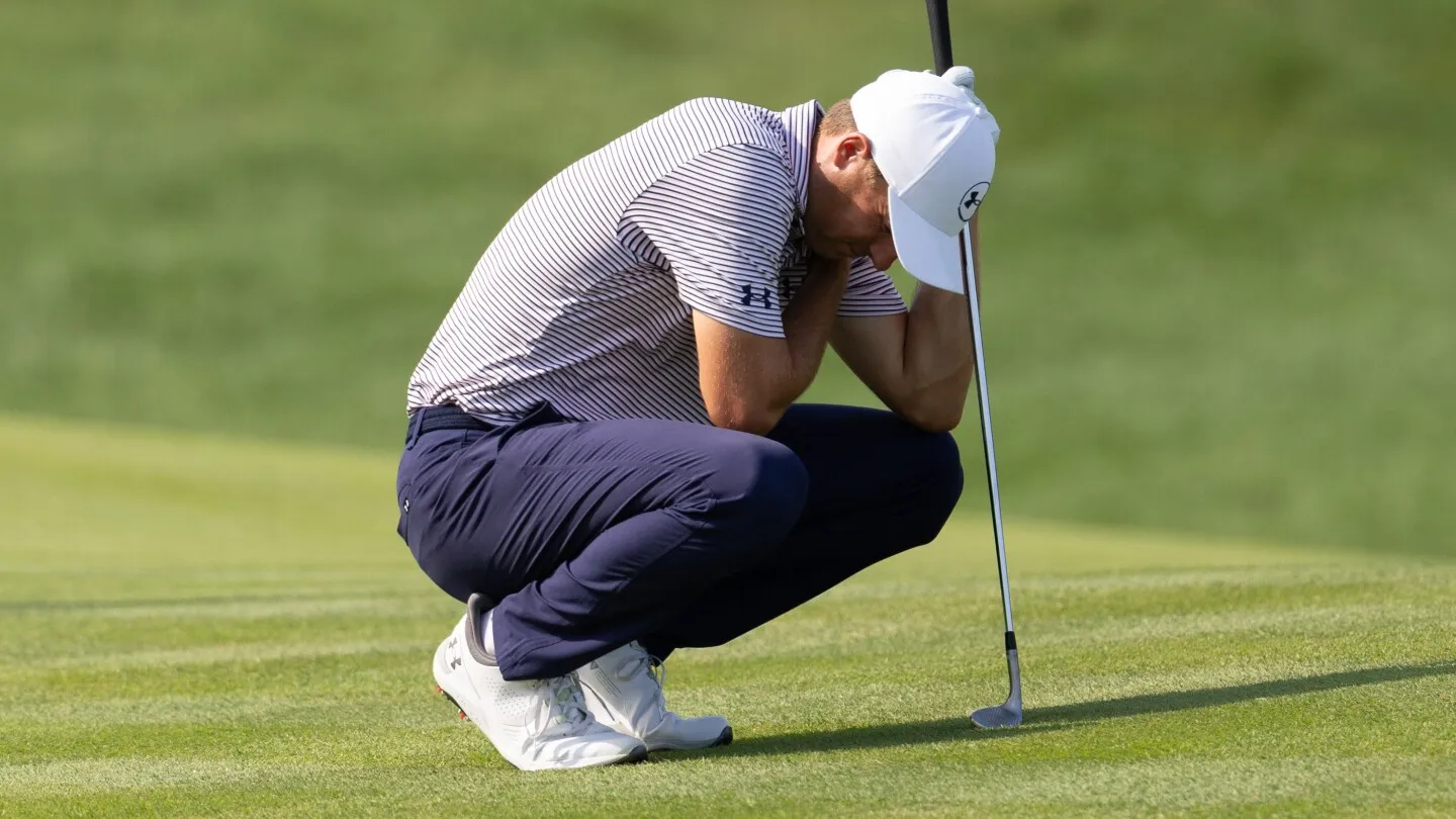 Jordan Spieth cedera leher, lalu melakukan sesuatu yang belum pernah ia lakukan dalam kariernya di PGA Tour
